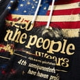 thumbnail image 4 of USA 250th Anniversary Sweatshirt, 4th of July Hoodie Men Waffle Tactical Hoodie Patriotic Men's Long Sleeve Pullover Shirts, 4 of 4