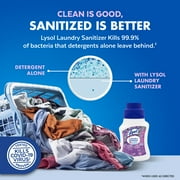 Lysol® Laundry Sanitizer Additive, Eliminates Odor Causing Bacteria, Lavender Fusion, 21 oz