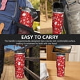 thumbnail image 7 of Christmas 30oz Handheld Travel Tumbler with Handle – Double Wall Stainless Steel Insulated Cup, Flip Straw Lid, Leak-Proof & BPA-Free for Hot and Cold Drinks – Durable Coffee & Juice Mug Black, 7 of 7