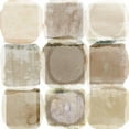 thumbnail image 2 of Kouta, Flora 15x15 White Modern Wood Framed Museum Art Print Titled - Beach Rocks I, 2 of 4
