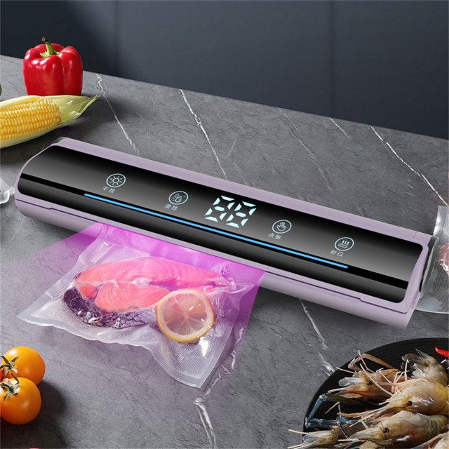Qiopertar Machine de scellement sous vide alimentaire machine de scellement de sac protecteur machine de scellement sous vide entièrement automatique machine de scellement sous vide pour emballage s