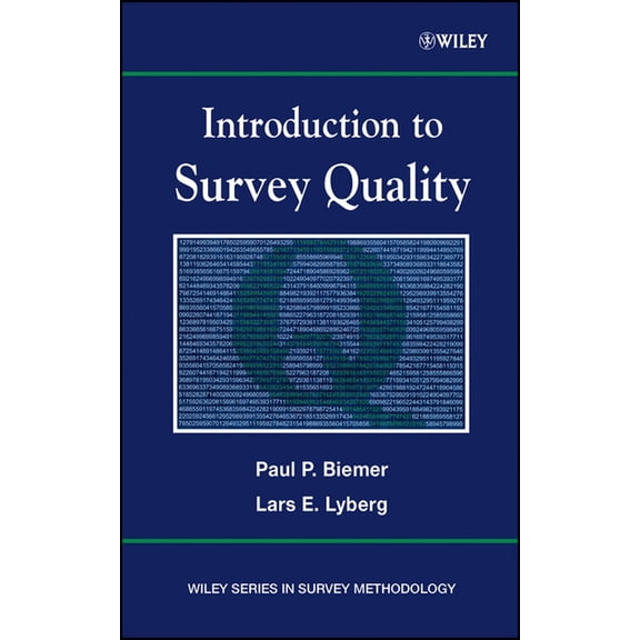 Wiley Survey Methodology Introduction to Survey Quality, Book 329, (Hardcover)