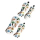 thumbnail image 2 of Juego de 4 piezas 1 3 5 UT PU Golf Putter Head Covers reemplazo impermeable diferente tamaño accesorio transpirable Protector de protección hecho a árbol patrón blanco Sunnimix cubierta de la cabeza del palo de golf, 2 of 8