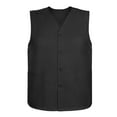 thumbnail image 5 of Toptie Unisex Essential Work Vest Supermarket Clerk Volunteer Vest-Black-3XL, 5 of 9