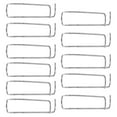 thumbnail image 3 of Miangastore 11Pcs Durable Garden Stakes Connector Clips Useful Garden Pipe Wire Clips, 3 of 8