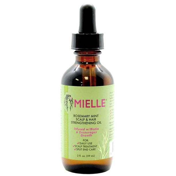 Mielle Organics Rosemary Mint Scalp & Cheveux Renforcement de l'huile