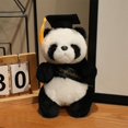 thumbnail image 4 of DJKDJL 7.8" Graduation Panda Stuffed Animal with Tassel Cap & Sash, Class of 2026 Commemorative Plush Toy, Congratulations Graduate Gift for Preschool, Kindergarten, High School and College, 4 of 14