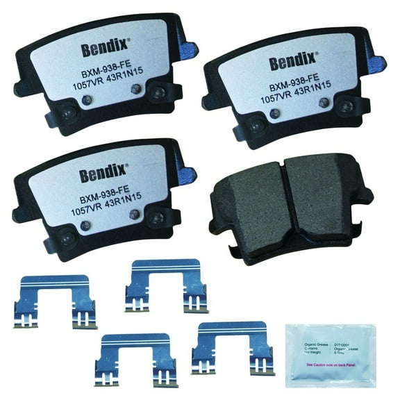 Bendix Brakes Disc Brake Pad Set Fits select: 2014-2015 CHRYSLER 300C, 2016-2018 CHRYSLER 300