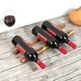 thumbnail image 4 of Ironwood Compact Wooden Wine Rack Bottle Holder, Acacia Wood, Set of 2, 4 of 6