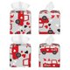 thumbnail image 2 of Balery Gnomes On The Car Porta Pañuelos de Cuero con Estampado – Funda Moderna Cuadrada para Caja de Pañuelos, Dispensador 5x5x5'', 2 of 7