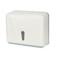 thumbnail image 2 of Elegante estante de almacenamiento para baño para papel higiénico enrollado, moderno soporte para toallas de papel higiénico ABS blanco, 2 of 8