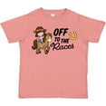 thumbnail image 3 of Inktastic Off to the Races with Cowgirl on Horse Girls Toddler T-Shirt, 3 of 5
