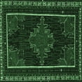 thumbnail image 1 of Ahgly Company Indoor Square Persian Emerald Green Traditional Area Rugs, 8' Square, 1 of 4