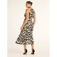thumbnail image 2 of Sofia Jeans Women's Pleated Halter Midi Dress, Mid Calf Length, Sizes XS-XXXL, 2 of 4