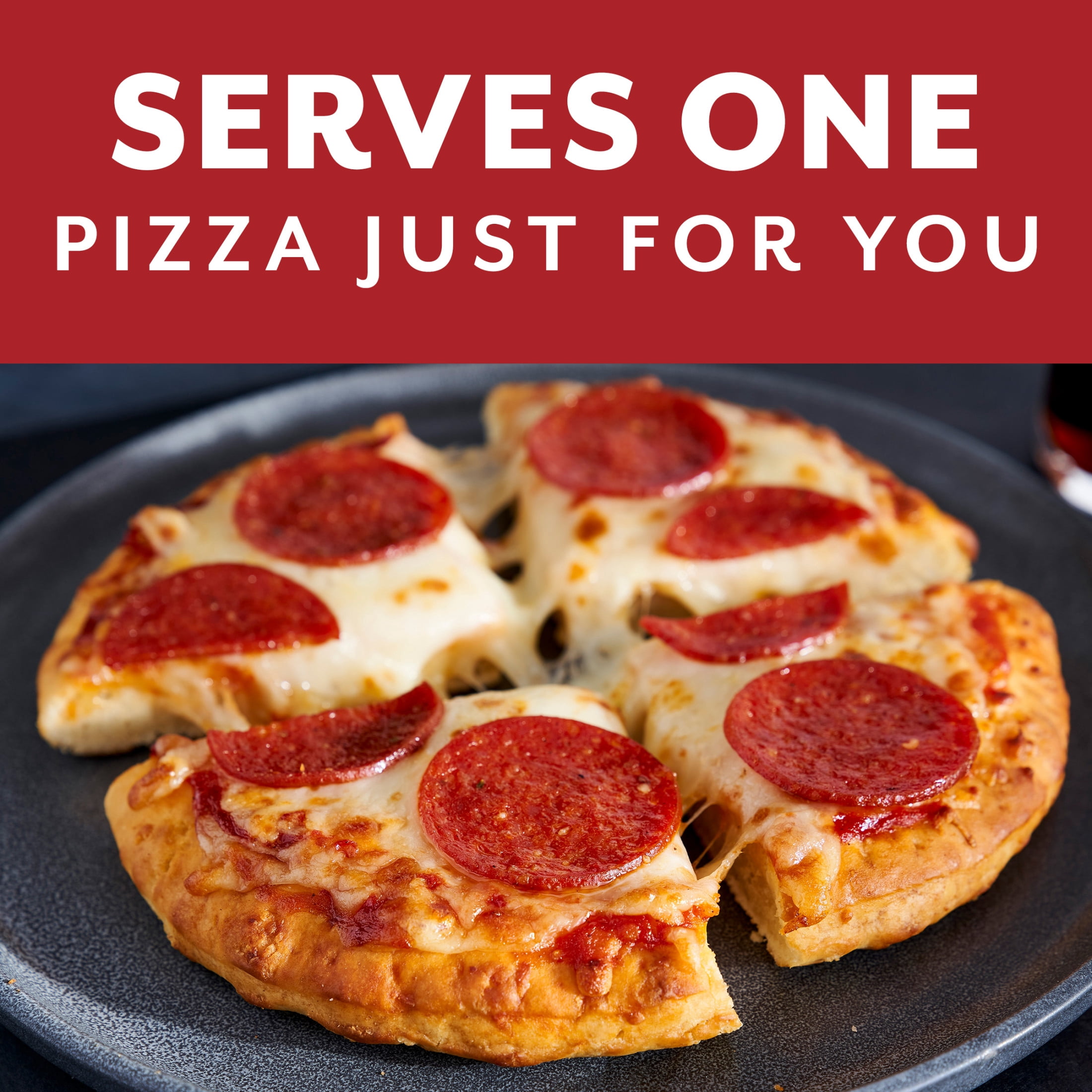 DiGiorno Frozen Pizza, Mini Pepperoni Personal Pizza, 9.3 oz (Frozen)