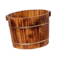 thumbnail image 3 of Lavabo de madera para pies con doble asa, cómodo y alto, para pedicura L, 3 of 9