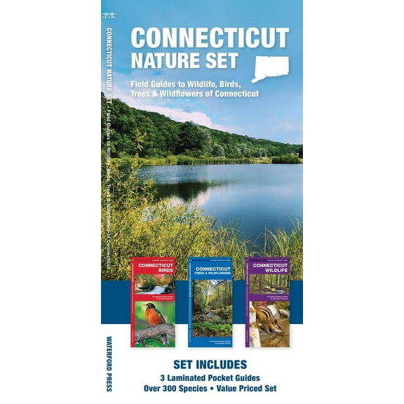 Connecticut Nature Set: Field Guides to Wildlife, Birds, Trees & Wildflowers of Connecticut