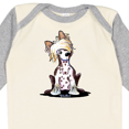 thumbnail image 4 of Inktastic Chinese Crested Boys or Girls Long Sleeve Baby Bodysuit, 4 of 5