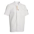 thumbnail image 1 of Chaqueta Clásica Mangas Cortas Unisex - Uniforme de Trabajo Transpirable Blanco para SG Colcomx Chaqueta de chef, 1 of 8