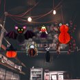 thumbnail image 5 of Paper Honeycomb Pumpkin Bat Hanging Ball Decoration for Halloween Party Window Display, 5 of 8