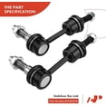 thumbnail image 6 of A-Premium 8Pcs Front Upper Control Arm and Ball Joint Assembly Sway Bar Link Tie Rod End Lower Ball Joint Compatible with Ford F-150 2004-2005, 6 of 9