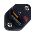thumbnail image 1 of Circuits Disjunctor Upgraded Fittings Waterproof Compact Size Vehicle Components Volt Disconnector Safety Over-Current Protector 15A, 1 of 8