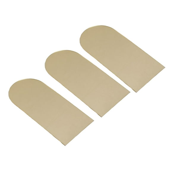 3x Photo Props Mirror Reflection Board Product Photography Props Display Decoration Organizer Home Ornaments Vanity Tray for Dresser Crafts , 10cmx21cm