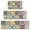 Blue Boho Bohemia, variant on Blue Ethnic Geometric Patchwork Pattern Kitchen Rugs Sets Of 3,Kitchen Runner Rugs Non Skid Washable,Decorative Kitchen Floor Mats for Kitchen,Sink,Laundry,17"x30"+ 17"x47" + 17"x59"