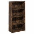 thumbnail image 5 of Furinno PASIR Book Shelf, 4-Tier Bookshelf, Bookcase with Open Shelves, 11.6 x 24.6 x 46.9, for Living Room, Bedroom, Home Office, Amber Pine, 5 of 5