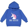 thumbnail image 2 of Inktastic Big Sister Unicorn Toddler Hoodie, 2 of 4