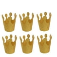 thumbnail image 5 of unbranded 12pcs Birthday Party Glitter Hats Birthday Crown Hats Party Decoration Crowns Supplies for Kids Adults (Golden), 5 of 8