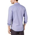 thumbnail image 2 of Ryan Seacrest Chemise à Boutons Micro-Motif pour Hommes, Bleu, Petit, 2 of 2