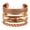 D014 Copper 3, variant on By Touchstone Indian Copper Brass Yoga Meditation 3 Metal Classy Bracelets Jewelry For All.