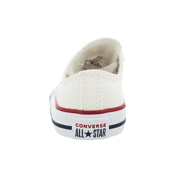 Cuaderno apertura marxista Converse Chuck Taylor All Star Oxford Baby and Toddler Shoes Size 8, Color:  White - Walmart.com