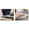 thumbnail image 4 of KDJ Stainless Steel Fish Scale Remover and Scaler, for Durable Kitchen Tool for Seafood Preparation, Easy to Use and Clean, Safe for Hands, 19.7x3.7x1.86 cm, Ideal for Home Kitchen Use, 4 of 9