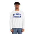 thumbnail image 5 of Peanut Butter Sweatshirt Gifts Crew Neck Shirt Long Sleeve Unisex, 5 of 7