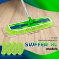 thumbnail image 4 of POINTERTECK X-Large Dust Mop Refill for  Sweeper XL Mop - 4 Pack Washable & Reusable  Microfiber Mop Pad Refills for Wet & Dry Hard-Floor Cleaning, 4 of 16