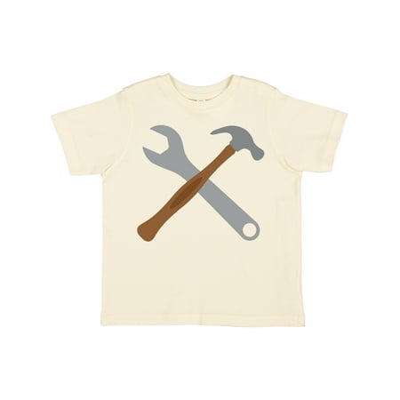 

Inktastic Future Carpenter Tools Hammer Wrench Gift Toddler Boy Girl T-Shirt