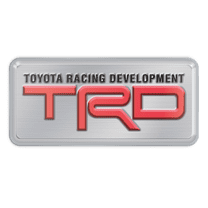 Toyota TRD Aluminum Automotive Decal