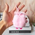 thumbnail image 2 of Jiibva Plush Keychain Cute Bag Pendant Kawaii Stuffed Animal Mahjong Keyring Charm Handbag Pendant for Backpacks Bag Wallet for Women, 2 of 4