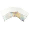 thumbnail image 2 of Koyal Wholesale Iridescent Foil Dipped Cocktail Party Napkins, Bulk 50 Pack 3-Ply Disposable, 2 of 4