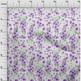 thumbnail image 3 of oneOone Polyester Spandex Purple Fabric Floral Diy Clothing Quilting Fabric Print Fabric By Yard 56 Inch Wide, 3 of 4