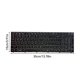 thumbnail image 5 of Cateissary Dispositivo de entrada de teclado para portátil, tablero de teclas de protección contra el polvo, teclados de oficina en casa, reemplazo de Juegos de teclado y mouse para computadora, 5 of 6