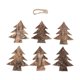thumbnail image 1 of 6 adornos de madera para decoración navideña, decoración del hogar, regalos, suministros para fiestas en interiores. Árbol de Navidad, 1 of 9