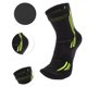 thumbnail image 3 of Ofertas Únicas 1 Pc Calcetines de Tobillo de Tejido Duraderos para Deportes para Grandes Negros Verdes de Nylon, 3 of 4