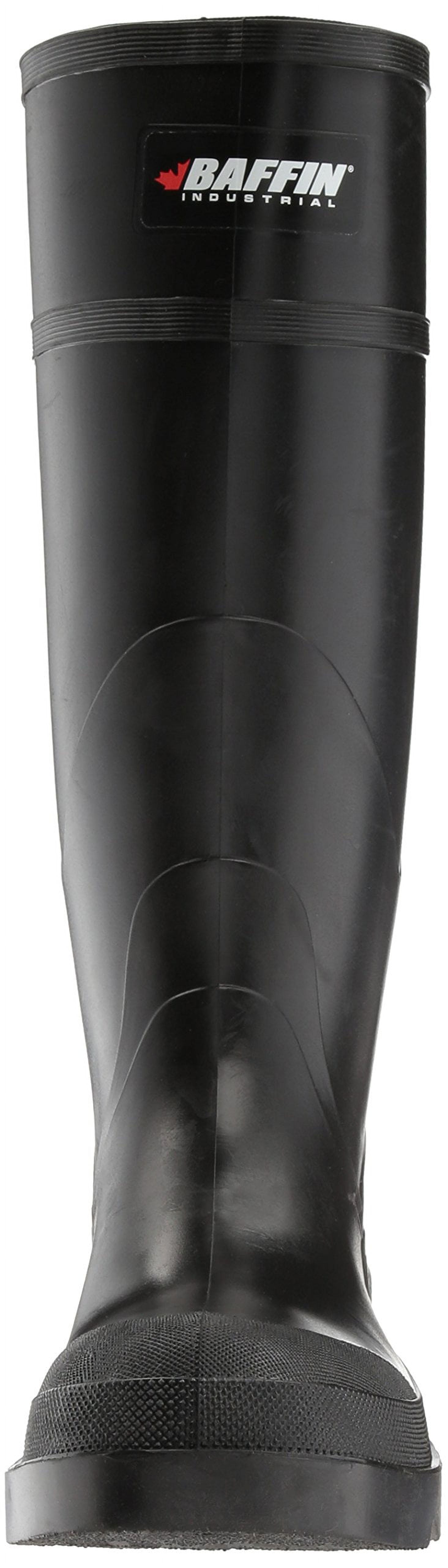 Baffin Men s Enduro PT Rain Boot Black Clear Green 9 M US Walmart