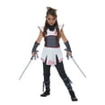 thumbnail image 3 of Girls White Fearless Ninja Costume, 3 of 3