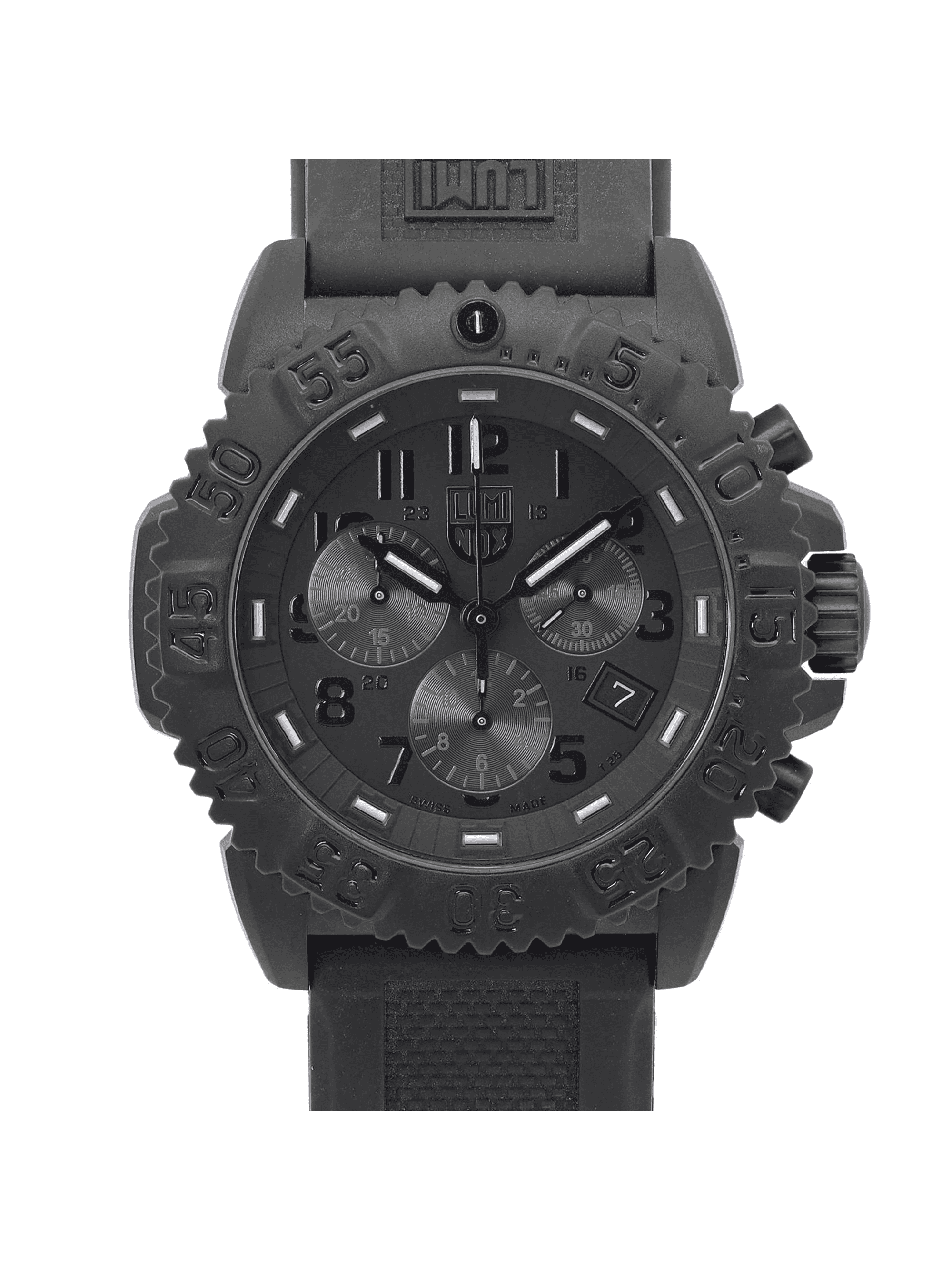 Luminox Navy Seal Colormark Chronograph Black Dial Mens Quartz