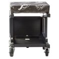 Gas Monkey Garage Mechanic Creeper Seat and Stool Combo 5 Rolling