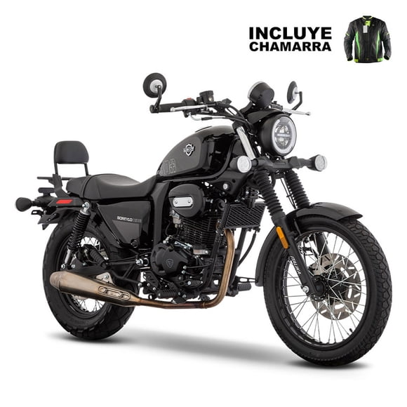 MOTOCICLETA CHOPPER TC300 NEGRO